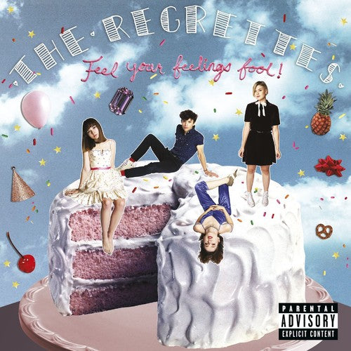 the album cover for The Regrettes - Feel Your Feelings Fool!
