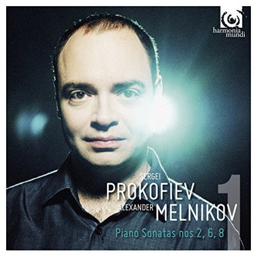 the album cover for Prokofiev / Alexander Melnikov - Prokofiev: Piano Sonatas Nos.2, 6 And 8