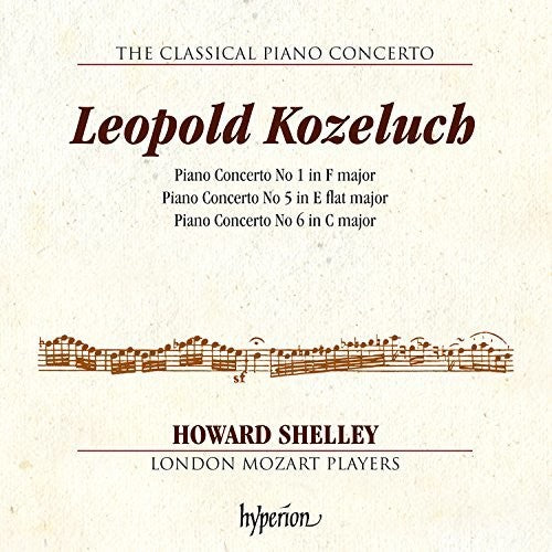 the album cover for Howard Shelley - The Classical Piano Concerto, Vol.4