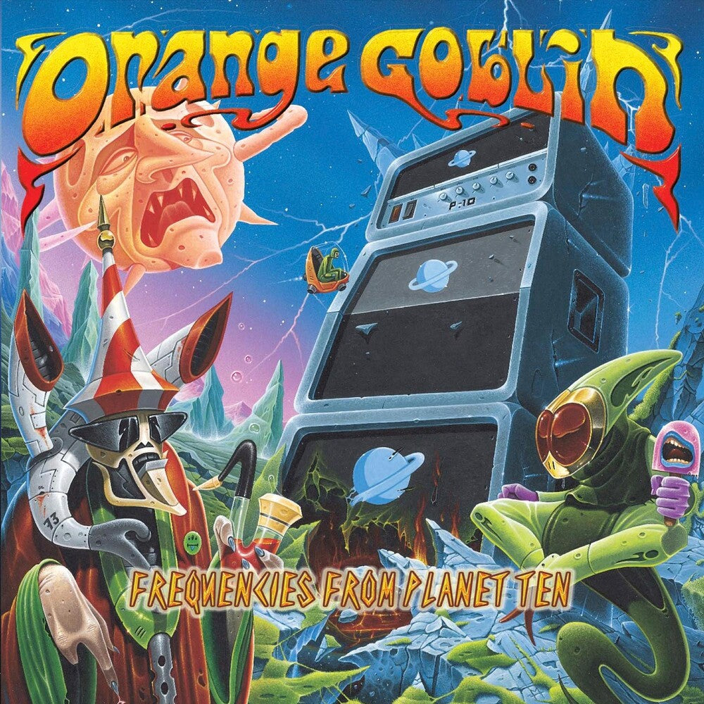 the album cover for Orange Goblin - Frequencies From Planet Ten [Import]