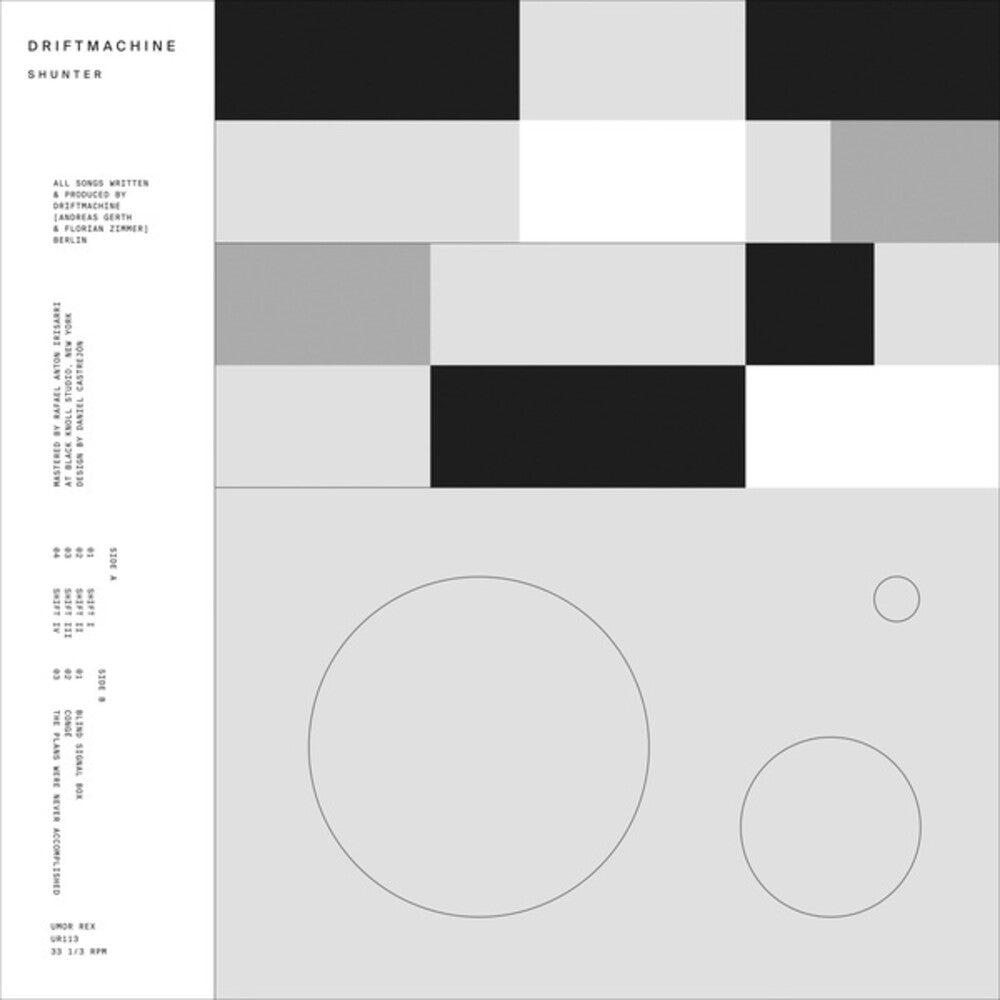 the album cover for Driftmachine - Shunter [Download Included]