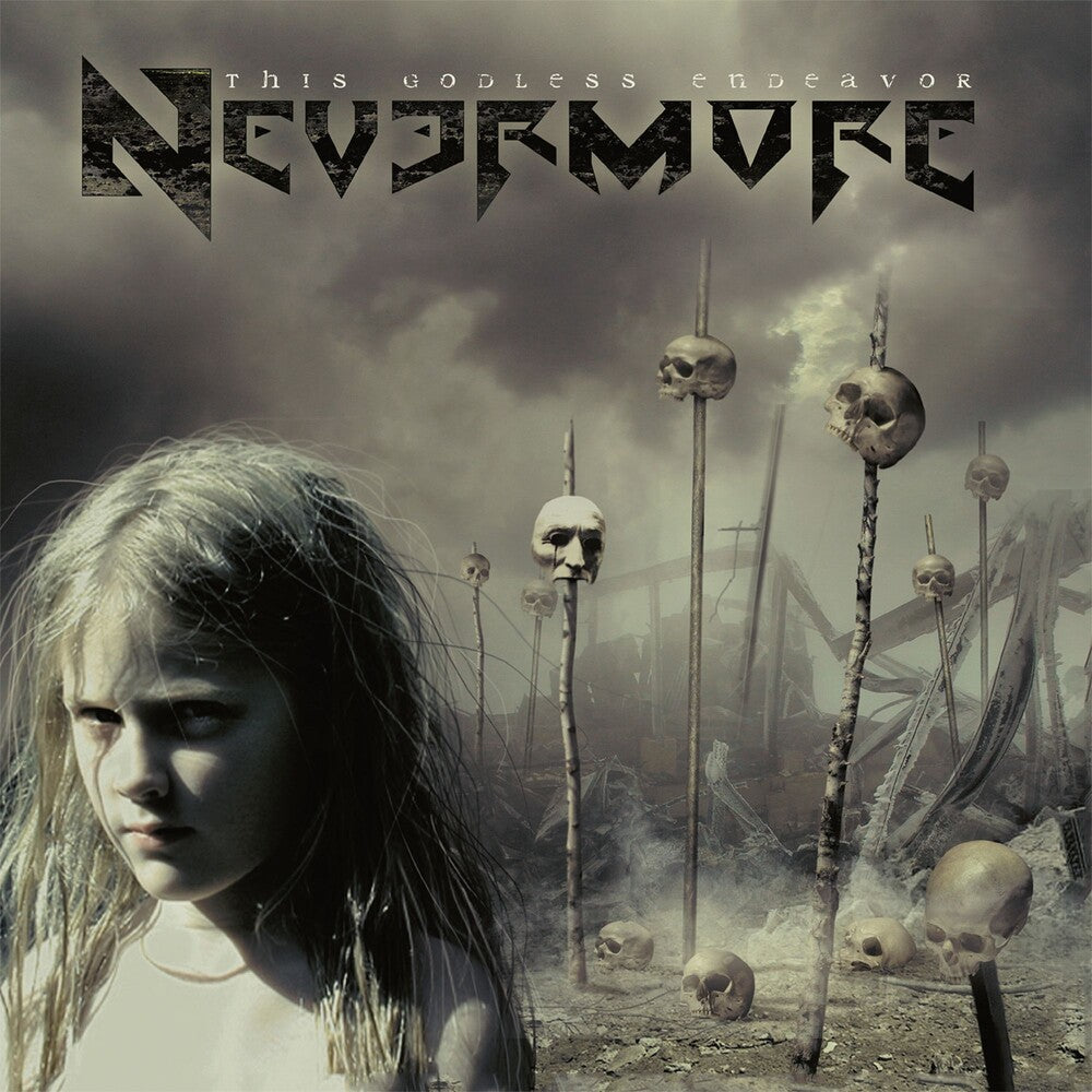 the album cover for Nevermore - This Godless Endeavor: Reissue [2LP/CD]