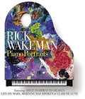 the album cover for Rick Wakeman - Piano Portraits [2 LP]