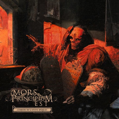 the album cover for Mors Principium Est - Embers Of A Dying World