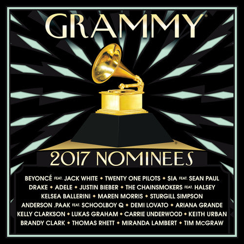 the album cover for GRAMMY® Nominees - 2017 Grammy Nominees