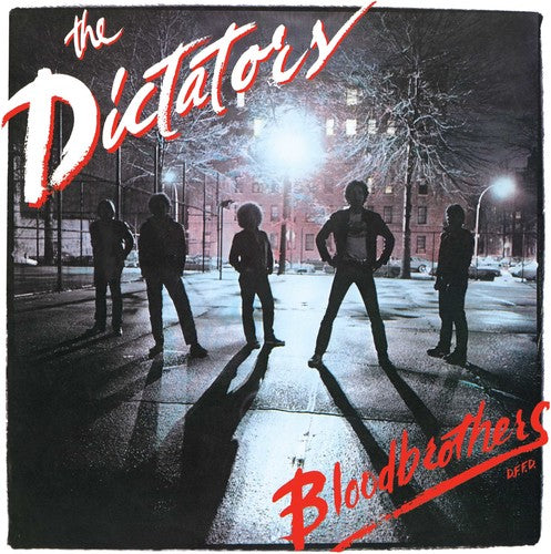 the album cover for The Dictators - Bloodbrothers [SYEOR 2017 Exclusive Red Vinyl]