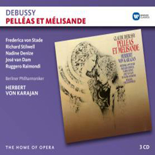 the album cover for Debussy / Karajan / Von Stade / Stilwell - Pelleas Et Melisande