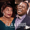 the album cover for Ella Fitzgerald & Louis Armstrong - Ella & Louis (Gate) [180 Gram] (Spa)