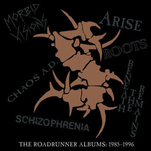 the album cover for Sepultura - The Roadrunner Albums: 1985-1996