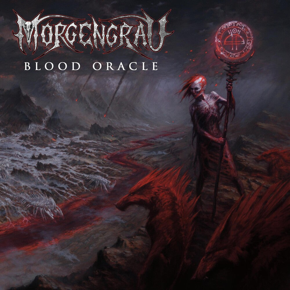 the album cover for Morgengrau - Blood Oracle