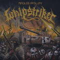 the album cover for Whipstriker - Merciless Artillery