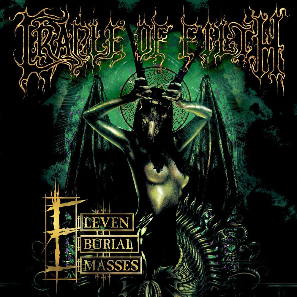 the album cover for Cradle Of Filth - Eleven Burial Masses