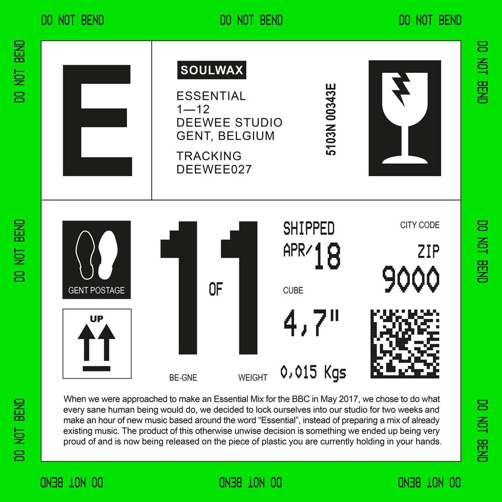 the album cover for Soulwax - Essential [2LP]
