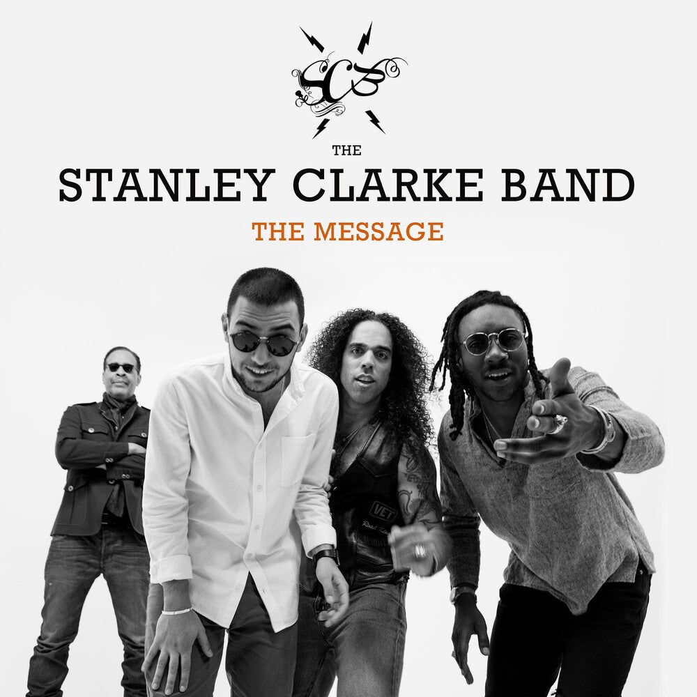 the album cover for Stanley Clarke - Message