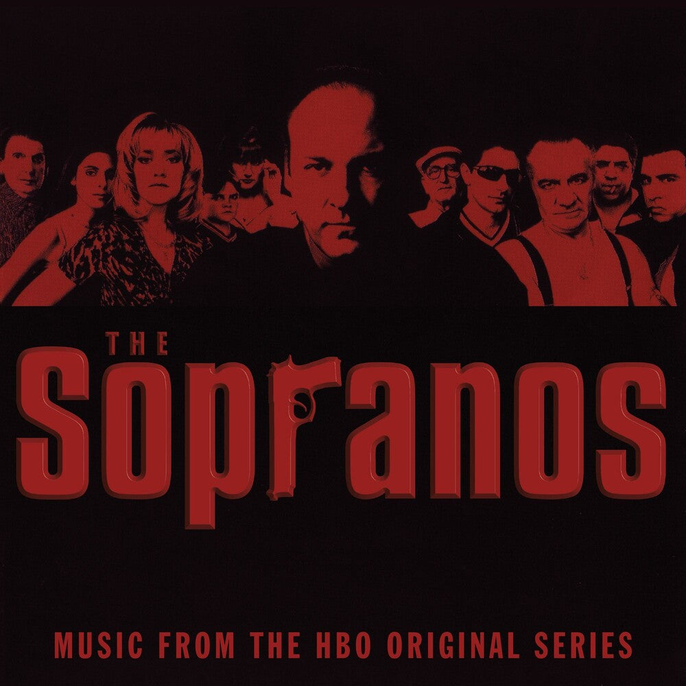 the album cover for Various Artists - The Sopranos (Music From the HBO Original Series)