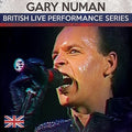 the album cover for Gary Numan - British Live Performance Series