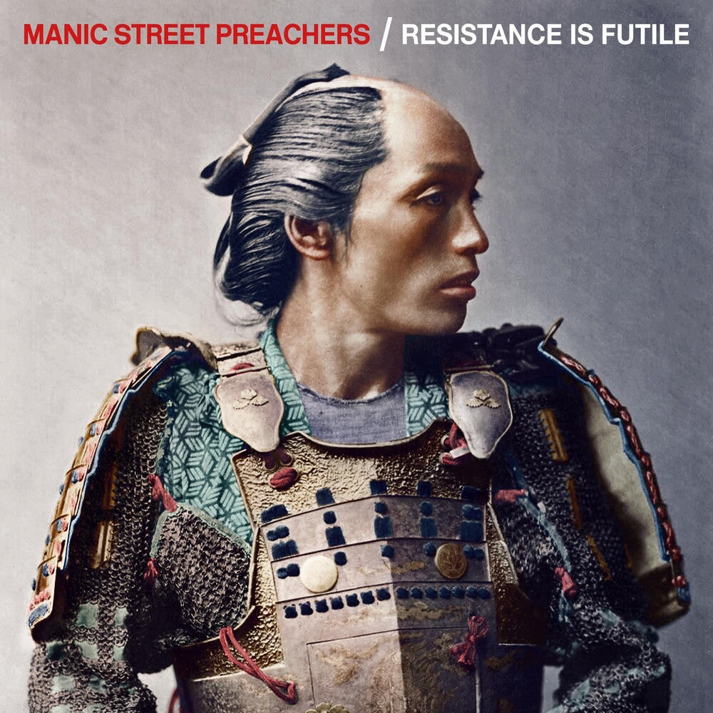 the album cover for Manic Street Preachers - Resistance Is Futile