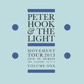 the album cover for Peter Hook & The Light - Movement: Live In Dublin Vol 1 (Blue) [Colored Vinyl] [Limited Edition]