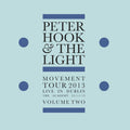 the album cover for Peter Hook & The Light - Movement: Live In Dublin Vol 2 [Colored Vinyl] [Limited Edition] (Wht)