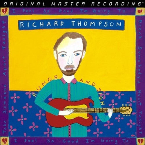 the album cover for Richard Thompson - Rumor & Sigh [Limited Edition] [180 Gram]