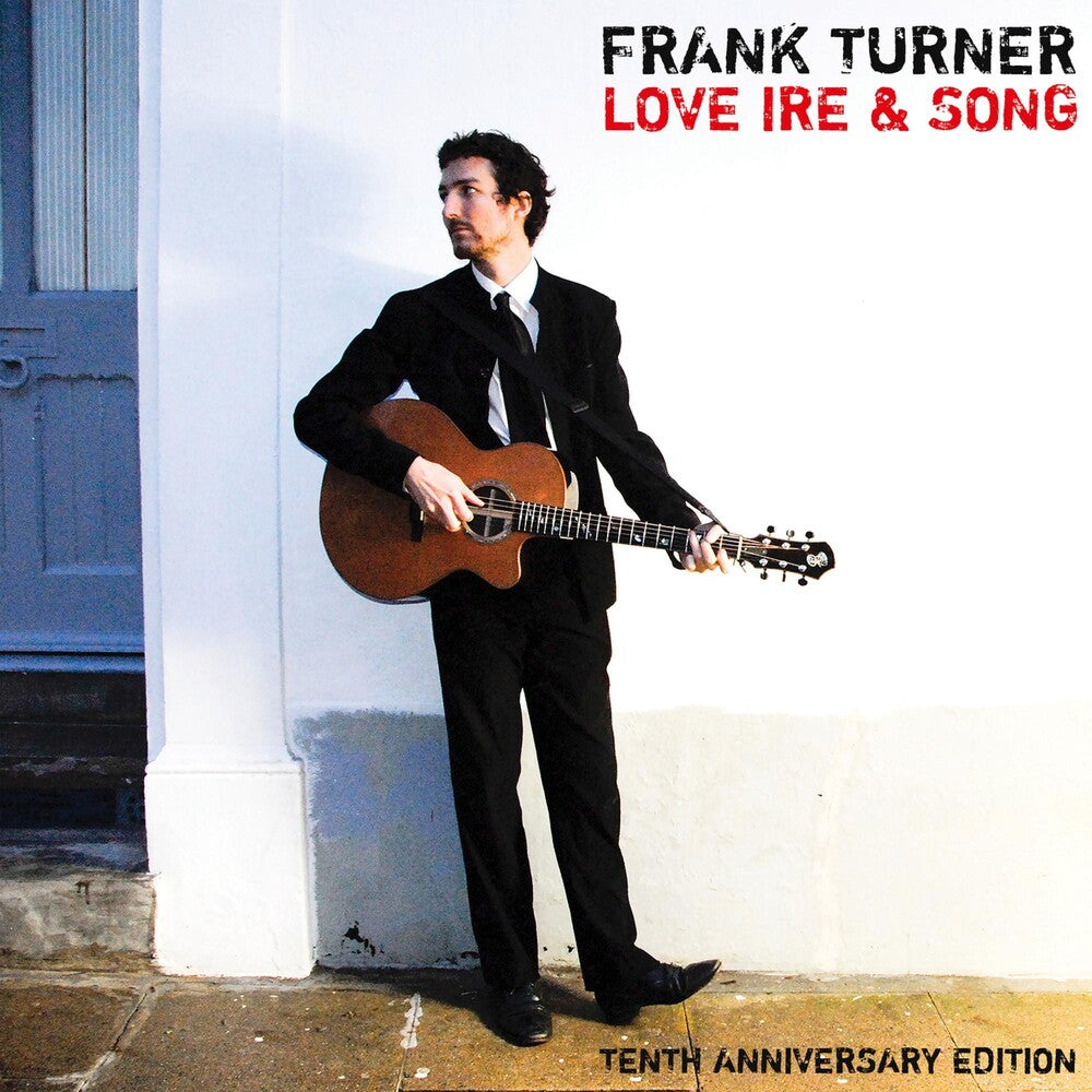 the album cover for Frank Turner - Love Ire & Song