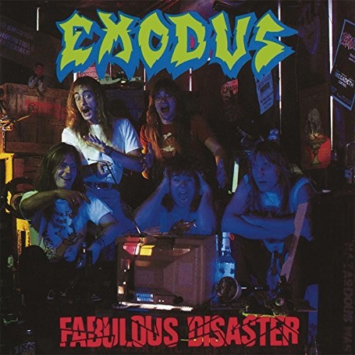 the album cover for Exodus - Fabulous Disaster