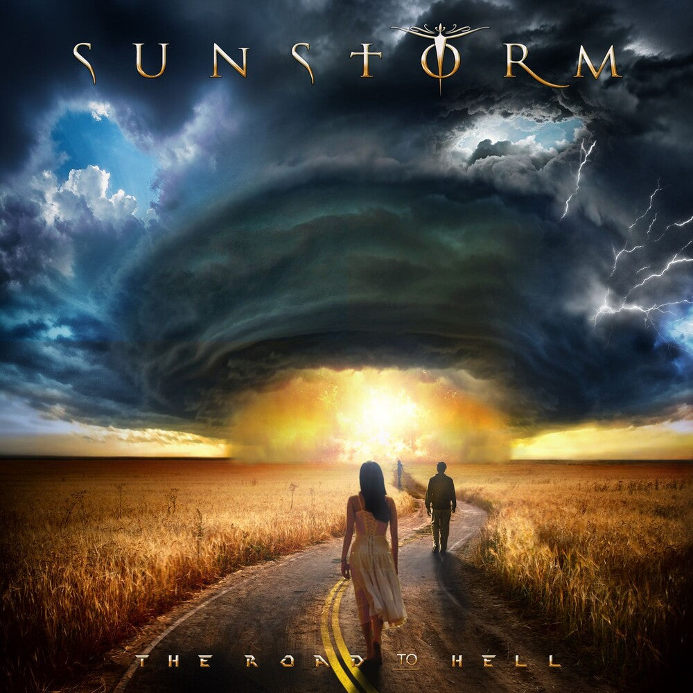 the album cover for Sunstorm - The Road To Hell [LP]