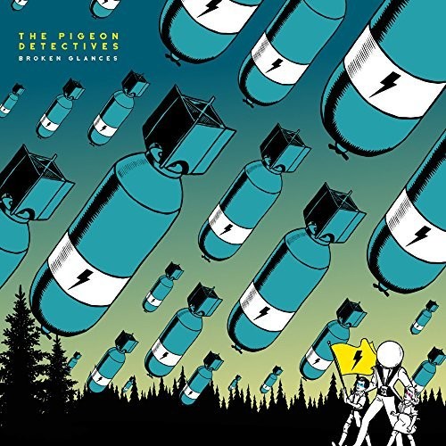 the album cover for Pigeon Detectives - Broken Glances
