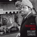 the album cover for Thelonious Monk - Brilliant Corners (Cover Photo By Jean-Pierre Leloir)