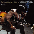 the album cover for Wes Montgomery - Incredible Jazz Guitar Of Wes Montgomery (Cover Photo By Jean-Pierre Leloir)