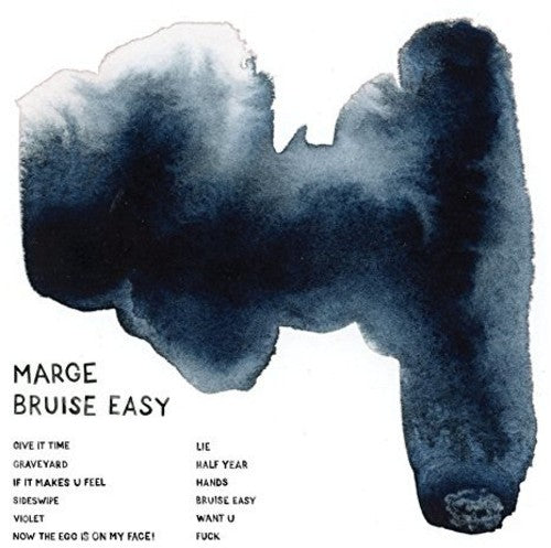the album cover for Marge - Bruise Easy