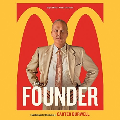 the album cover for Carter Burwell - The Founder
