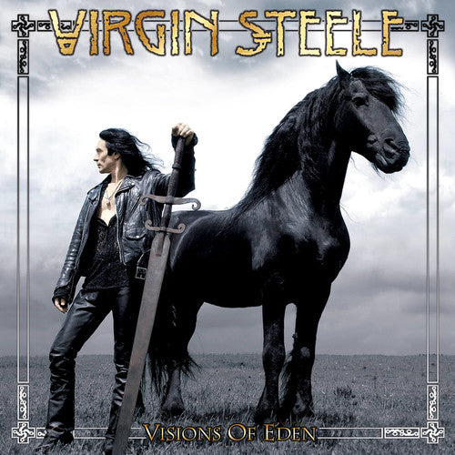 the album cover for Virgin Steele - Visions Of Eden