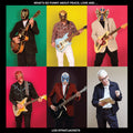 the album cover for Los Straitjackets - What's So Funny About Peace, Love And Los Straitjackets [LP]
