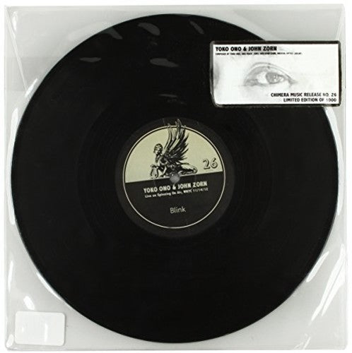the album cover for John Zorn / Yoko Ono - Blink
