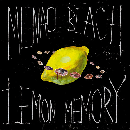 the album cover for Menace Beach - Lemon Memory [Indie Exclusive Yellow Vinyl with Scratch & Sniff Sleeve]