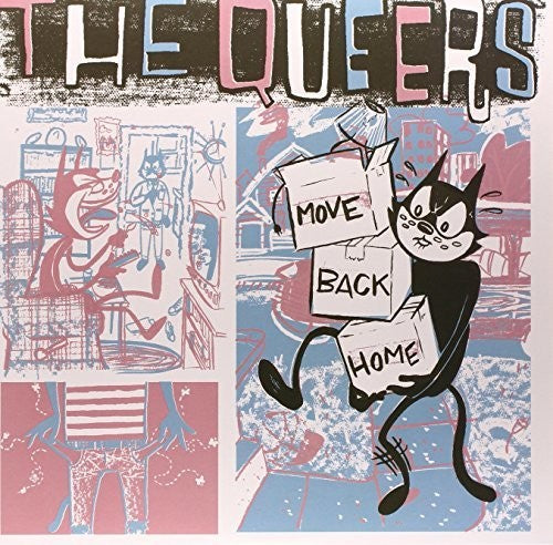 the album cover for The Queers - Move Back Home