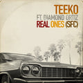 the album cover for Teeko / Diamond Ortiz - Real Ones (sfc) / Real Ones (sfc) Dub