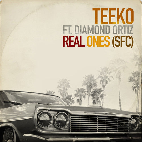 the album cover for Teeko / Diamond Ortiz - Real Ones (sfc) / Real Ones (sfc) Dub