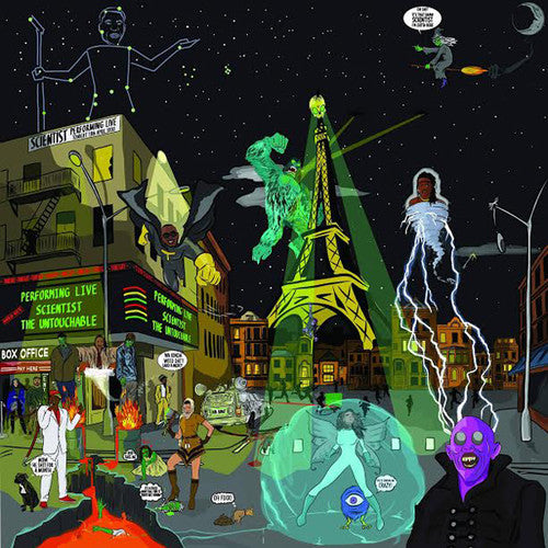 the album cover for Scientist - Untouchable