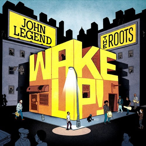 the album cover for John Legend - Wake Up!
