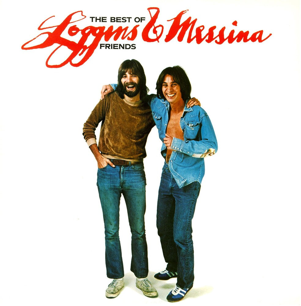 the album cover for Loggins & Messina - Best Of Friends-Greatest Hits [Colored Vinyl] (Gate) [180 Gram]