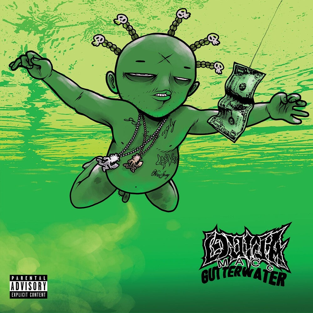 the album cover for Ouija Macc - Gutterwater