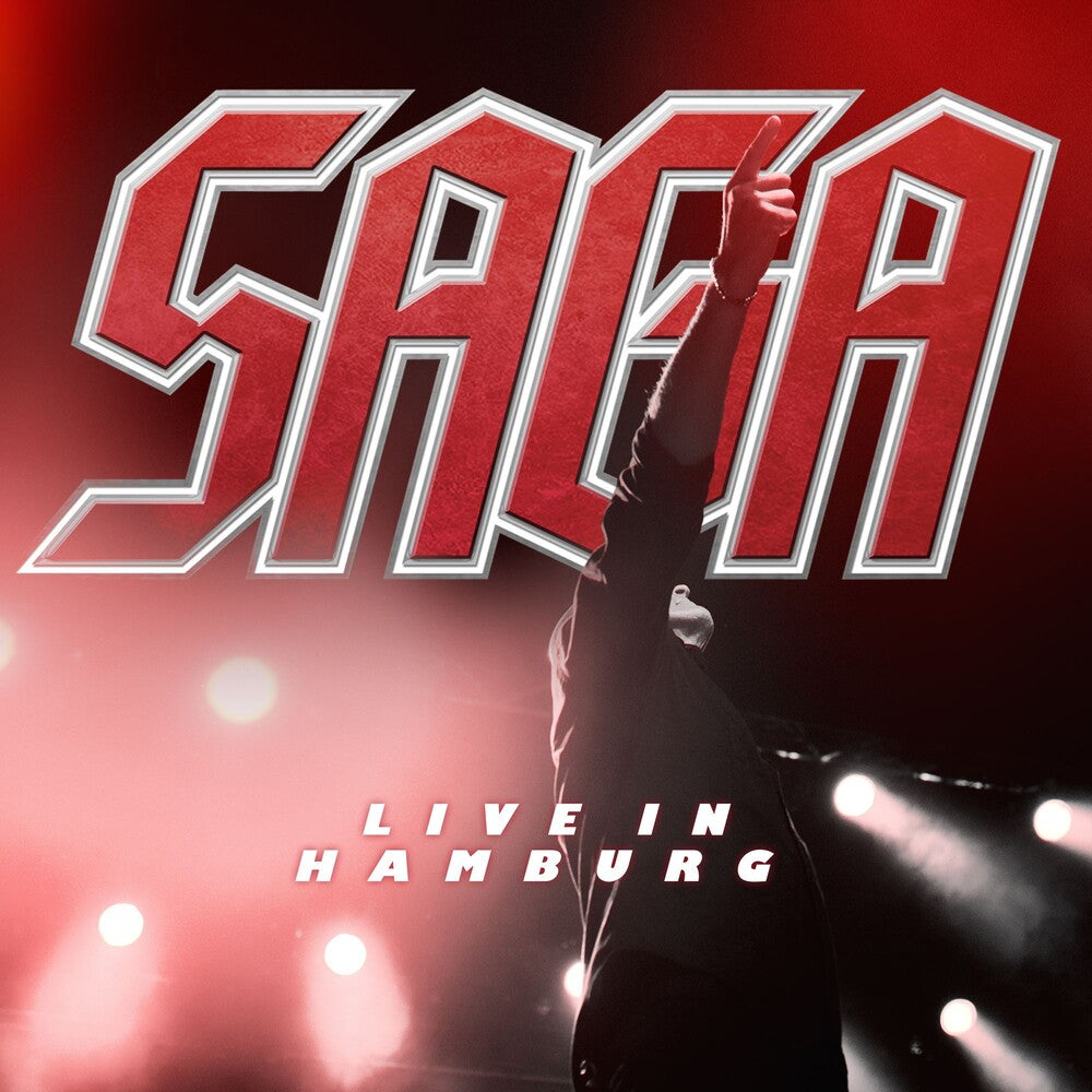 the album cover for Saga - Live In Hamburg