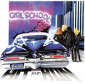 the album cover for Girlschool - Hit & Run