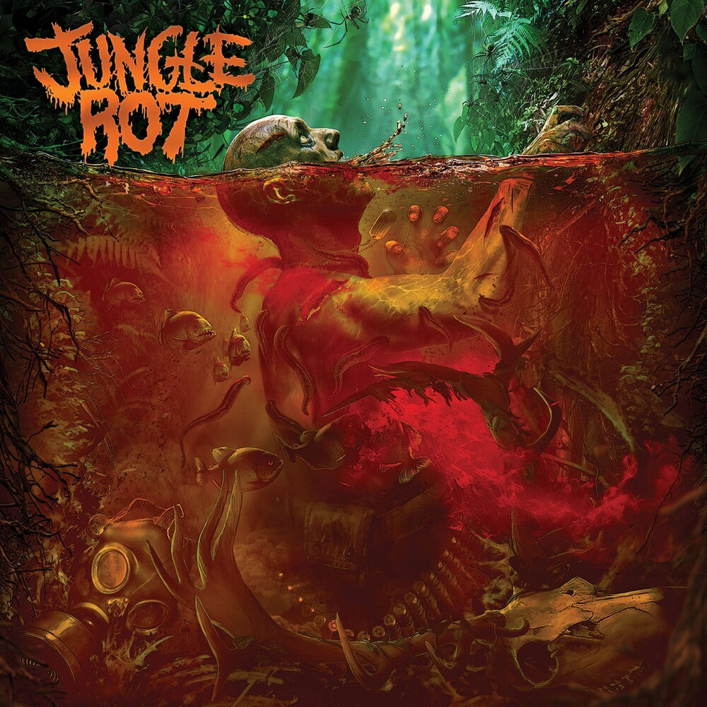 the album cover for Jungle Rot - Jungle Rot