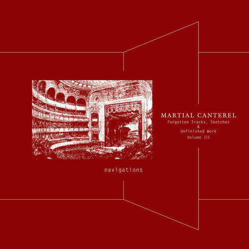 the album cover for Martial Canterel - Navigations 3 [180 Gram]