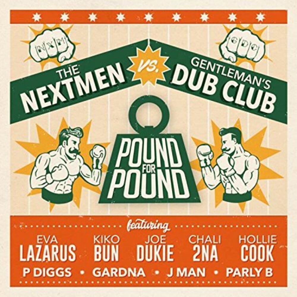 the album cover for Nextmen Vs Gentlemans Dub - Pound For Pound