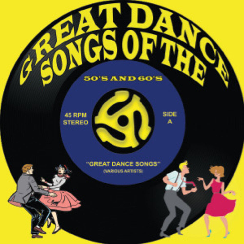 the album cover for Various Artists - Great Dance Songs of the 50's & 60's