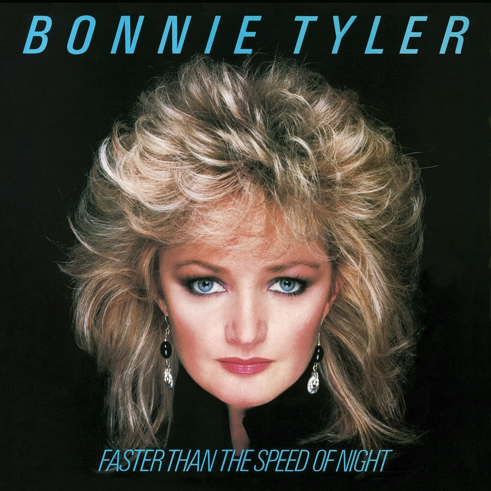 the album cover for Bonnie Tyler - Faster Than The Speed Of Night (Gate) [180 Gram] (Post)